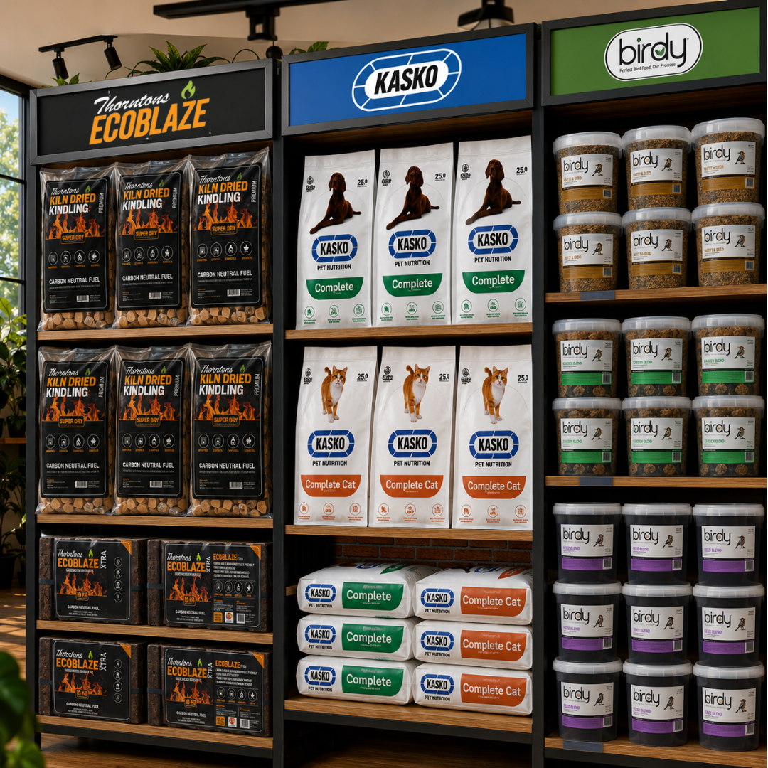 BTN Brand products on shelves