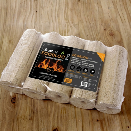 Ecobloc Wood Briquette 5 Pack