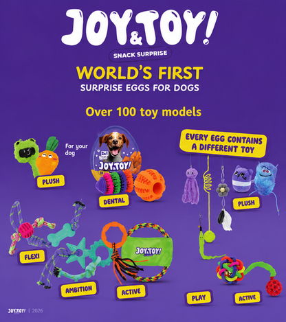 JOY&TOY! Duck Soft Jerky for Dogs