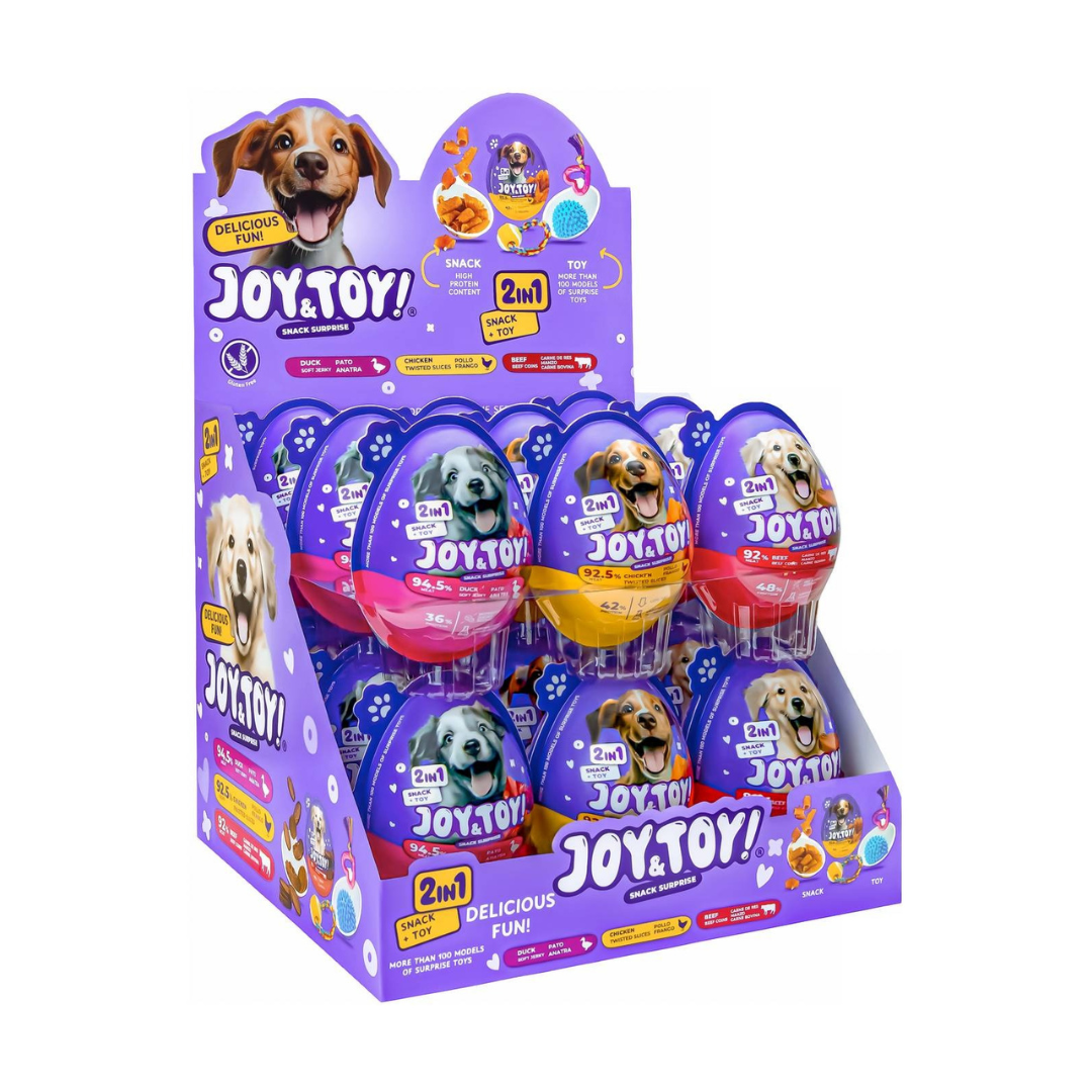 JOY&TOY! Duck Soft Jerky for Dogs