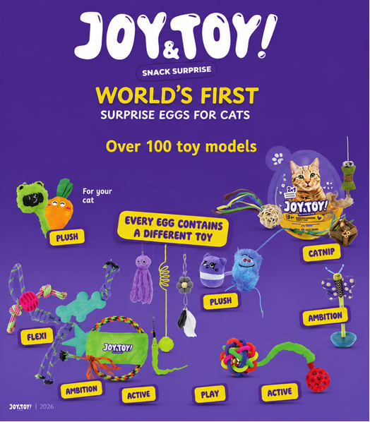 JOY&TOY! Chicken Thin Flakes for Cats